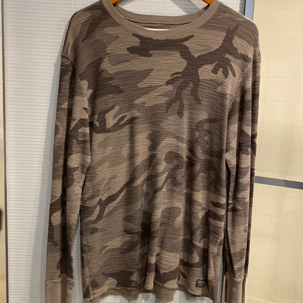 Mens Camo Long sleeve